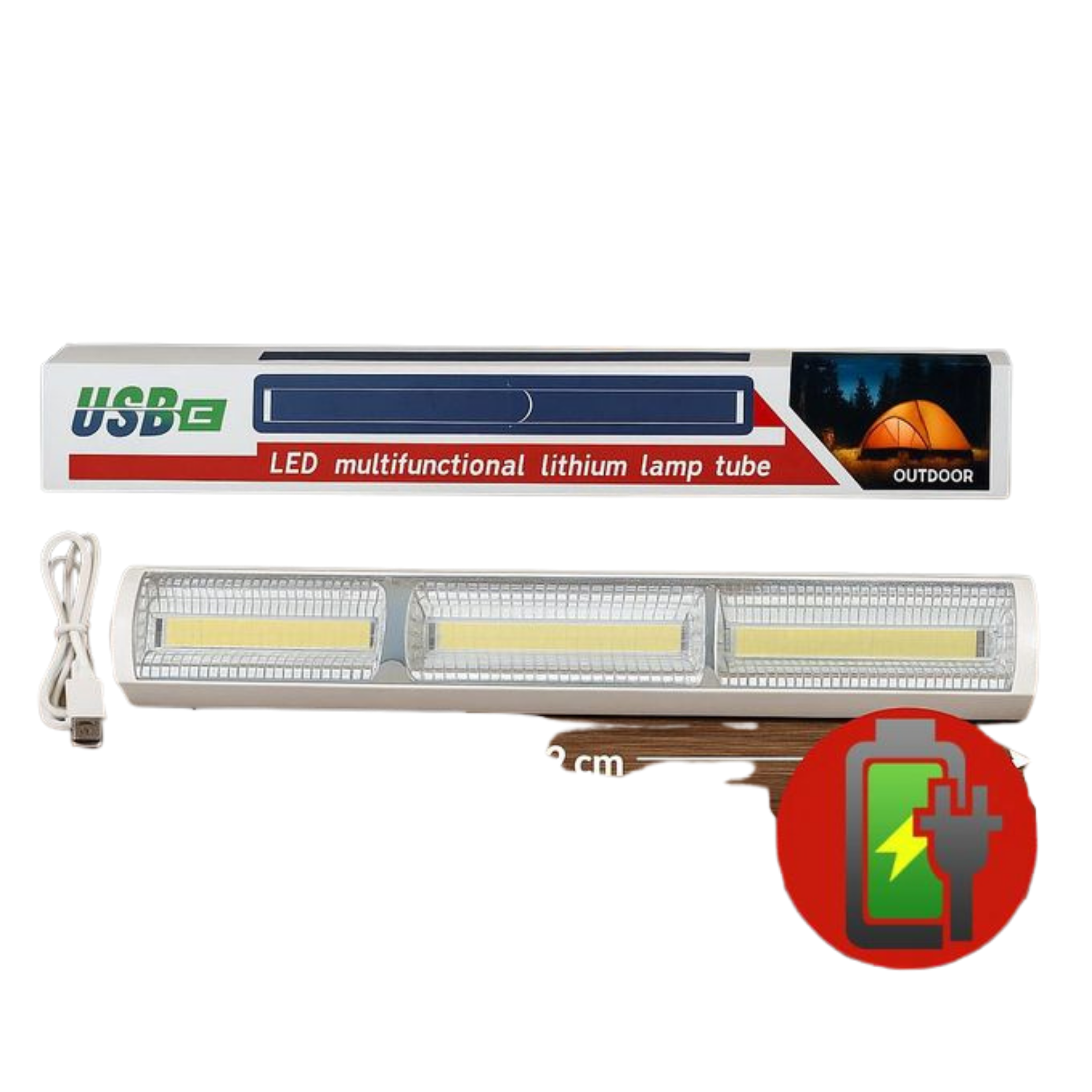 Lamp rectangulaire USB