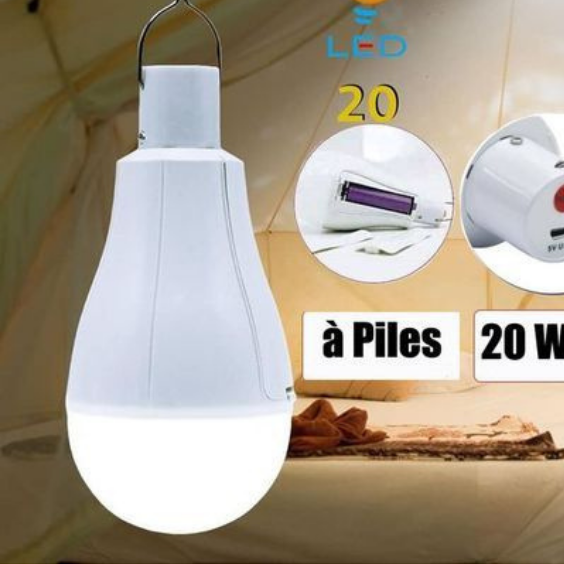 Lamp  portative 20W