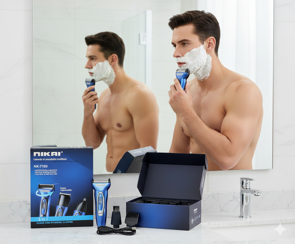 Tondeuse electrique NKAI 3 EN 1