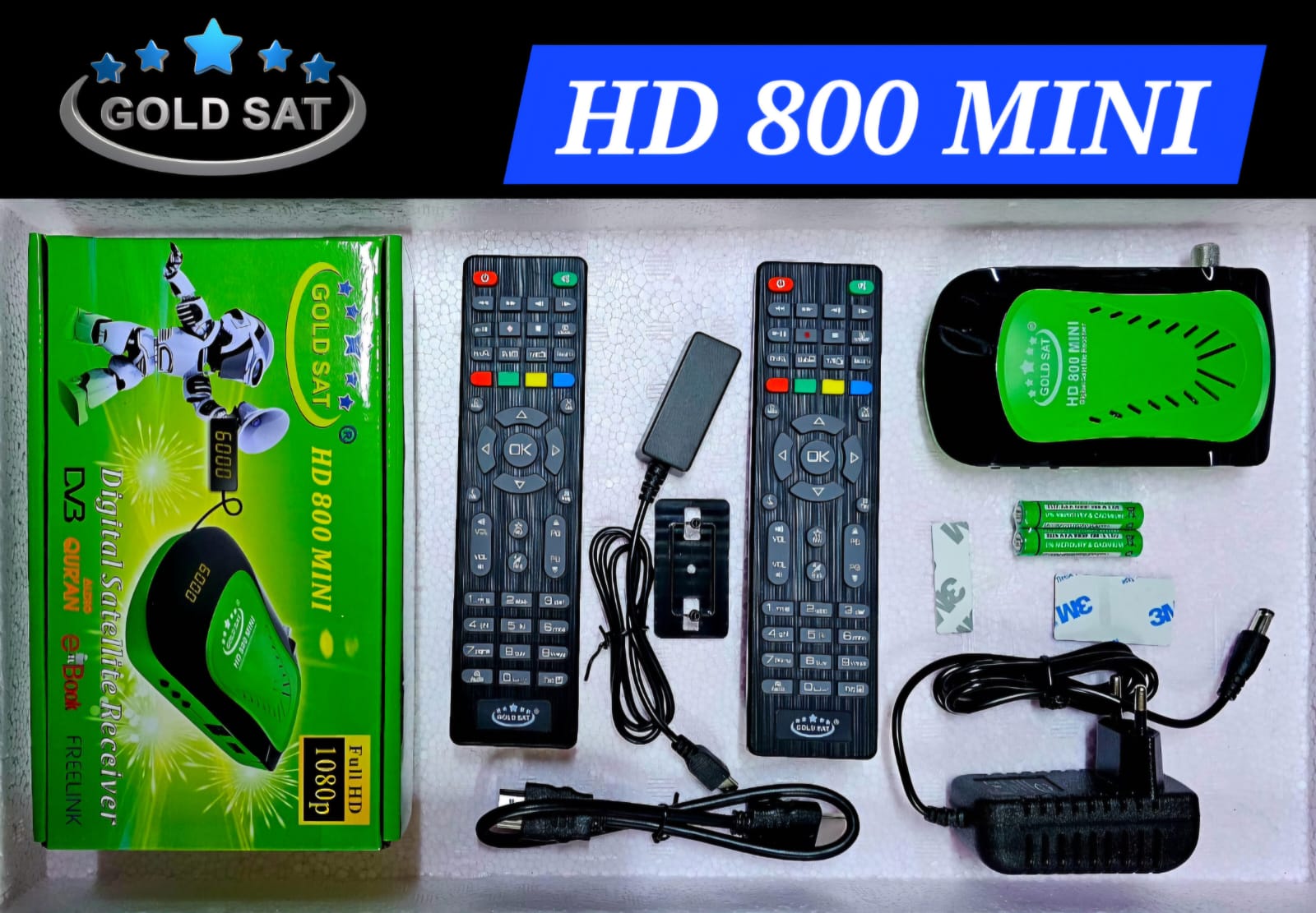 Box sateillite tv gold sat HD800