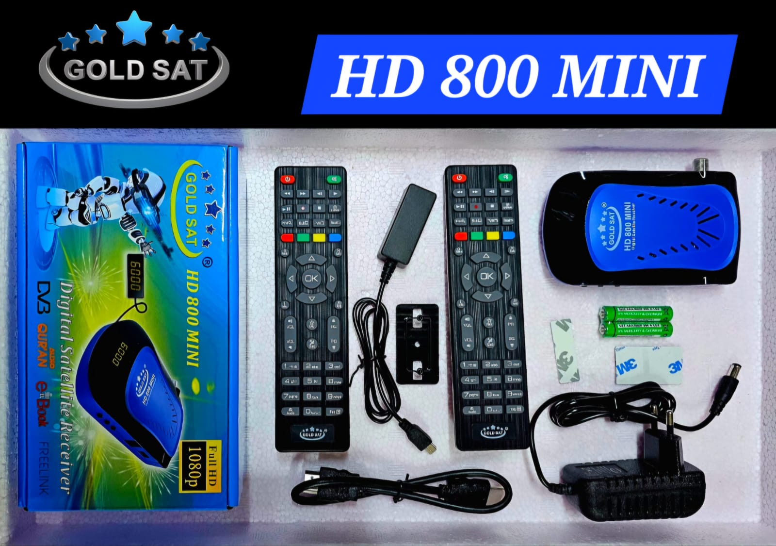 Box sateillite tv gold sat HD800
