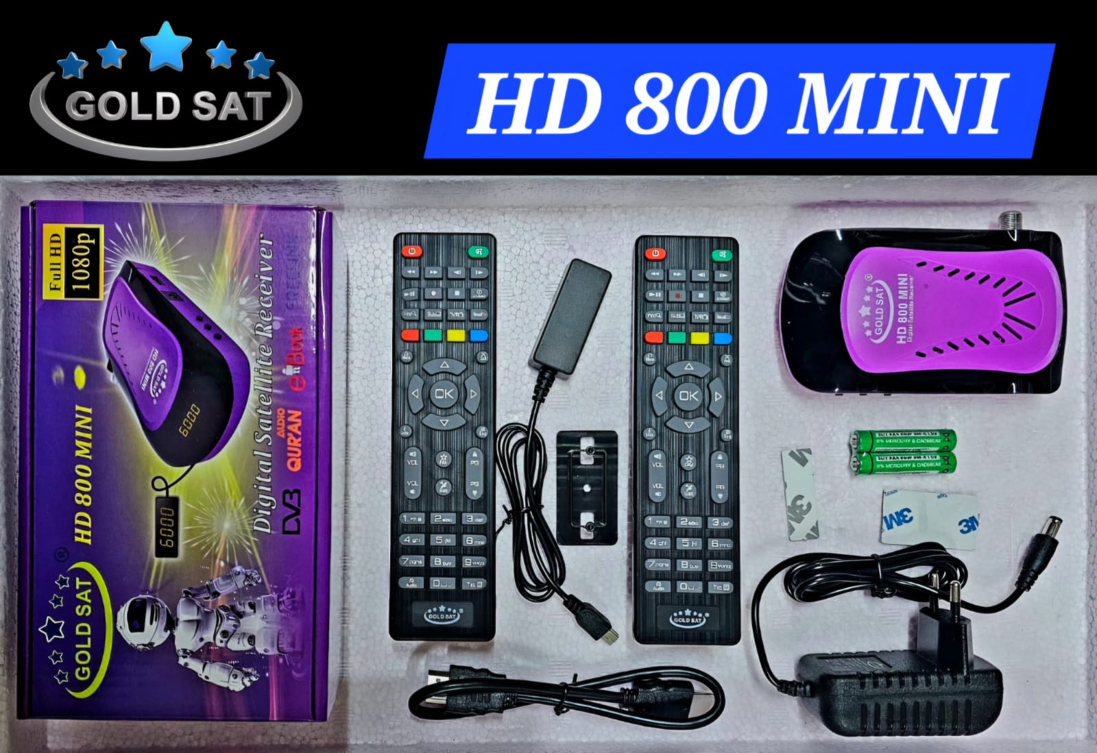 Box sateillite tv gold sat HD800
