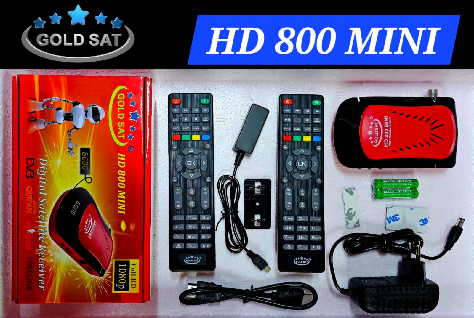 Box sateillite tv gold sat HD800